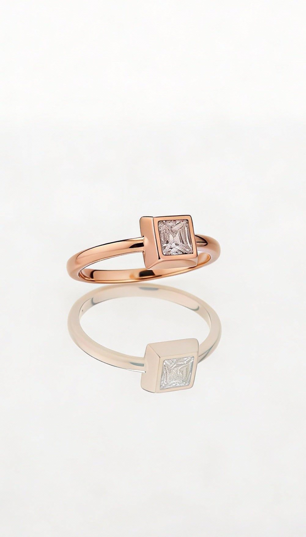 Anello Square Stud