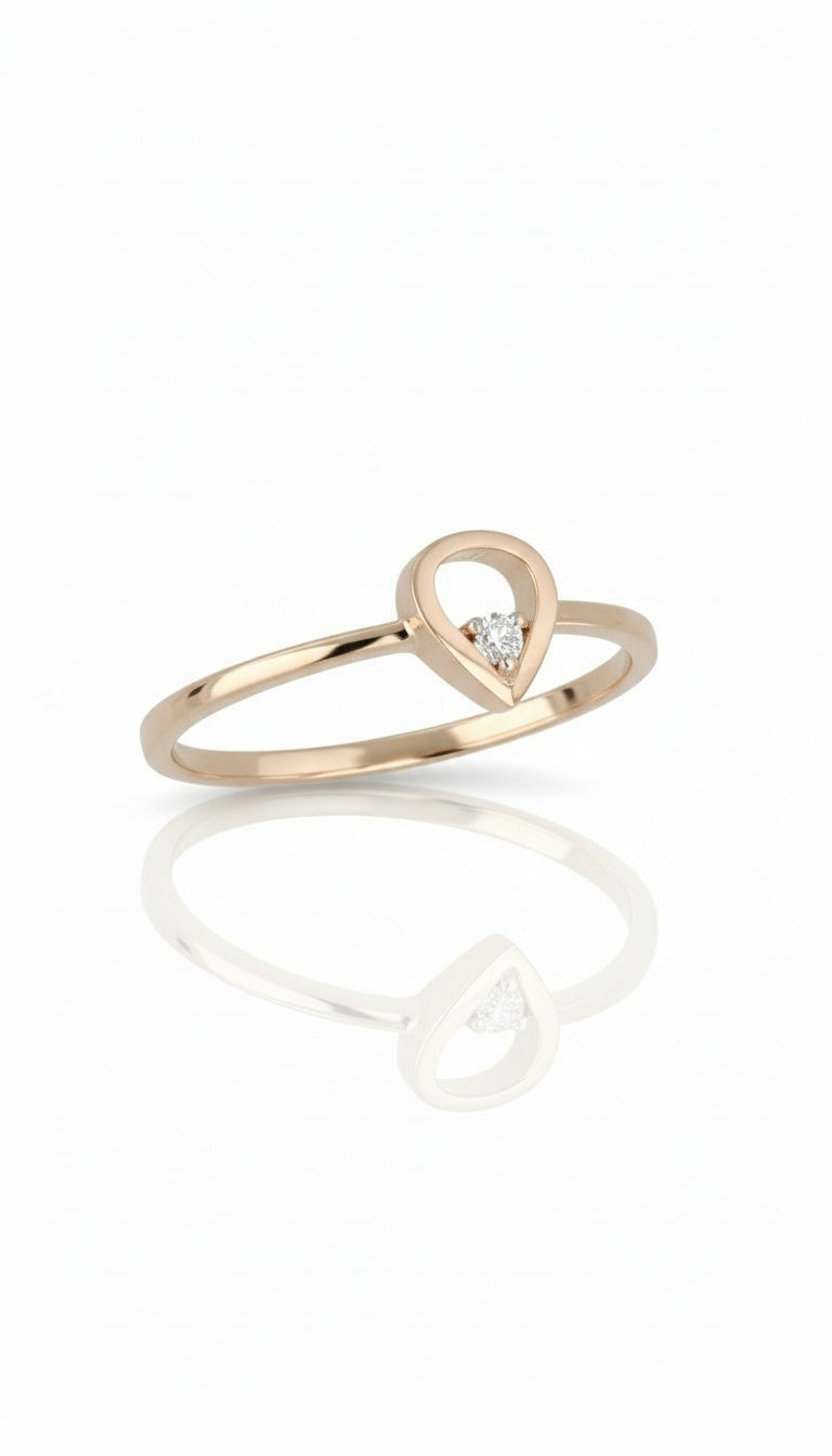 Anello Drop Diamond