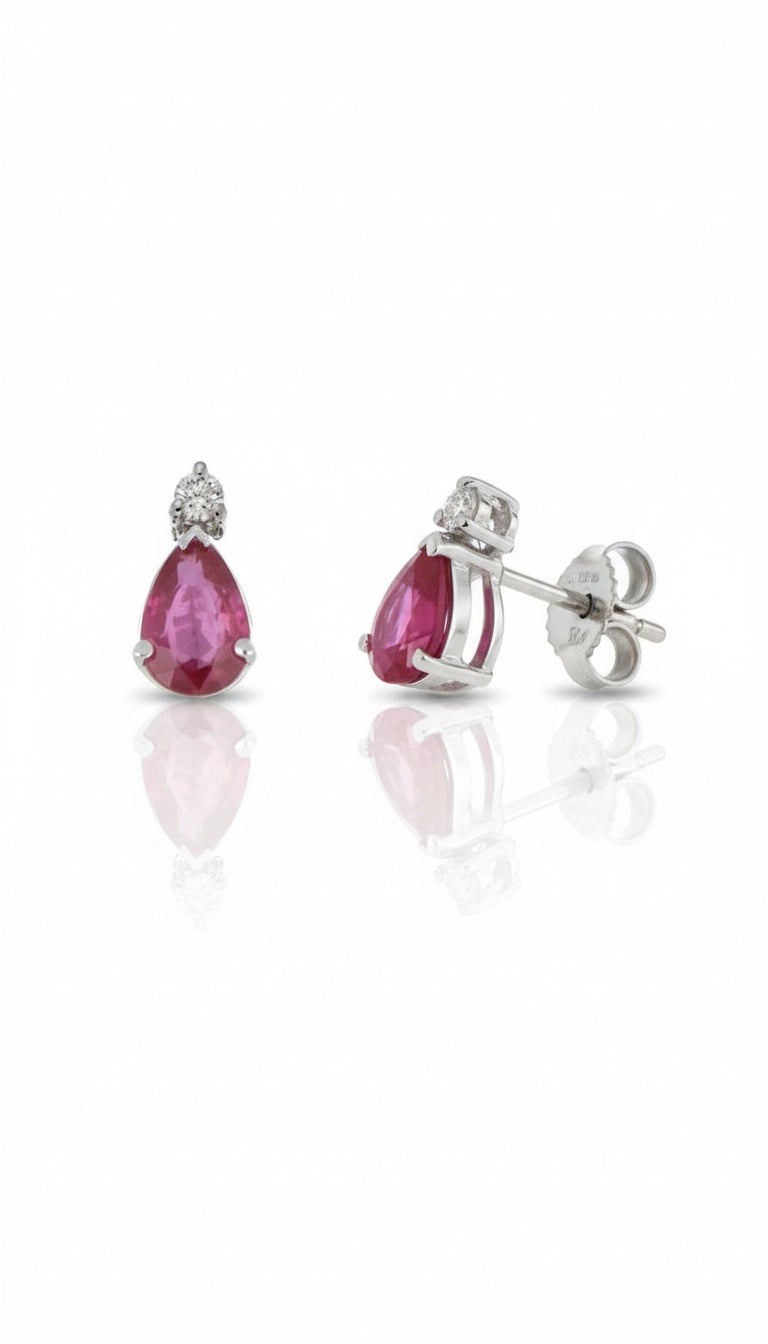 Orecchini Ruby Diamond