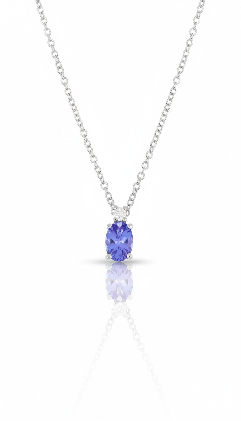 Collana Tanzanite Diamond