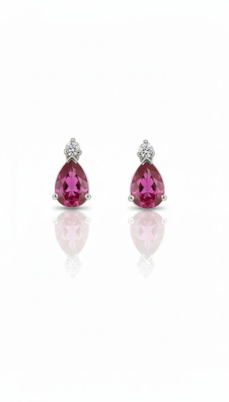 Orecchini Ruby Diamond