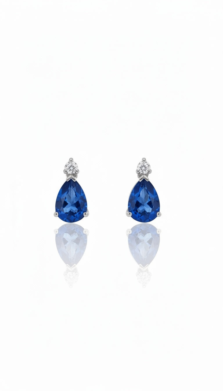 Orecchini Sapphire Diamond