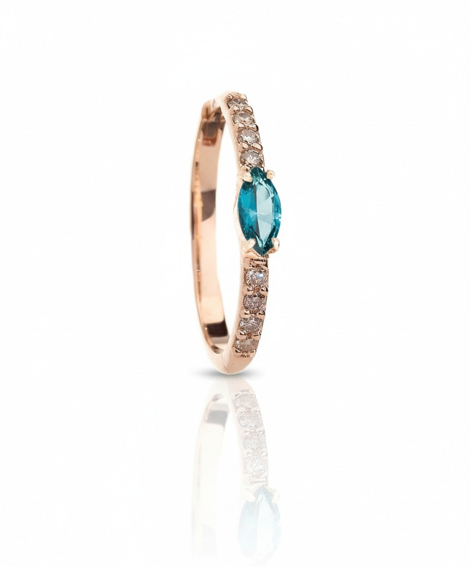 Orecchino Oval Marquise LB