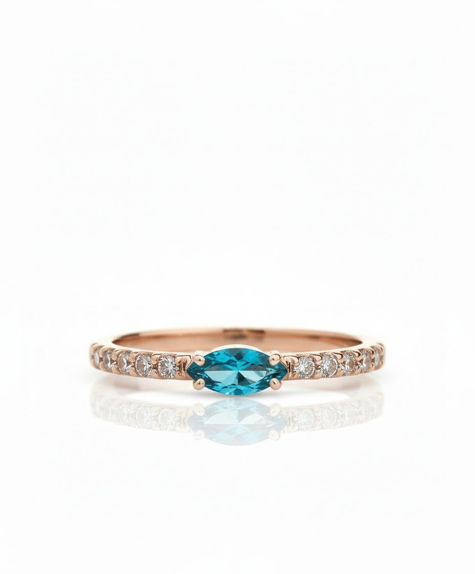 Orecchino Oval Marquise LB