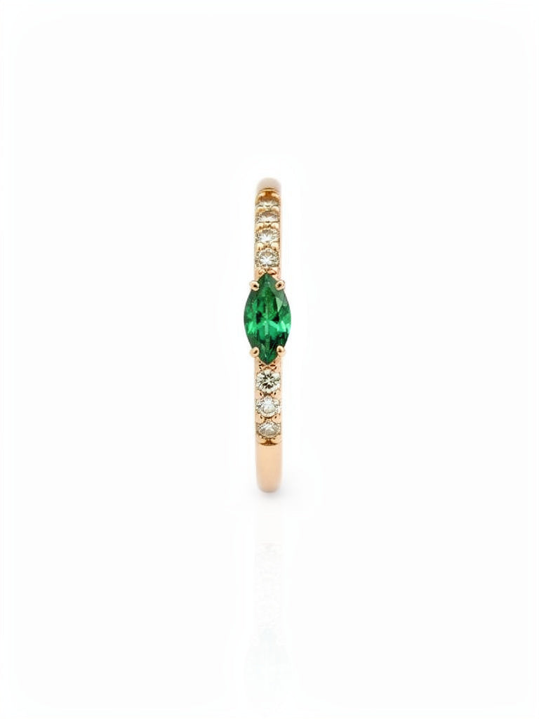 Anello Marquise Emerald Green