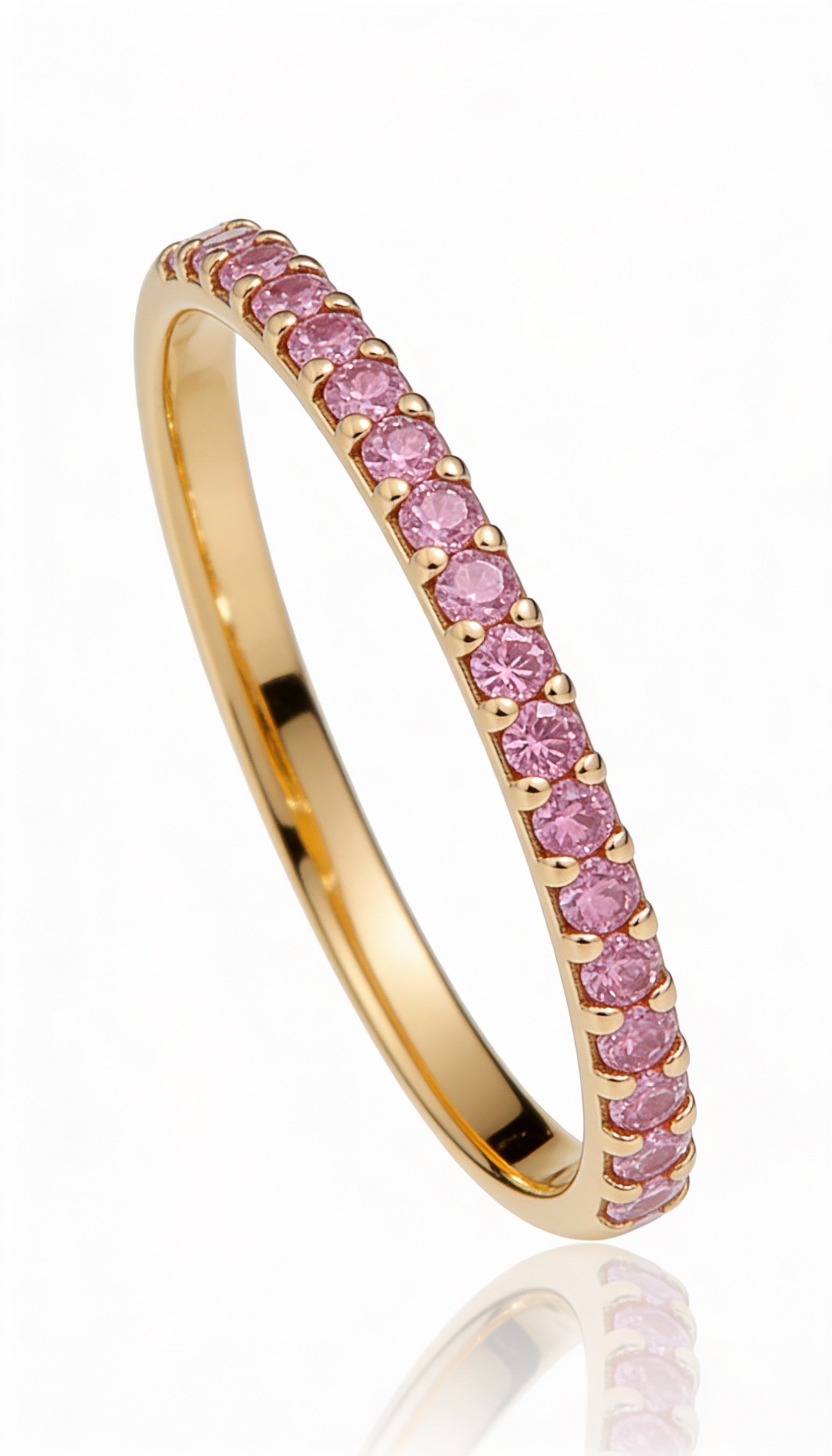 Anello Color Champagne Rose Gold