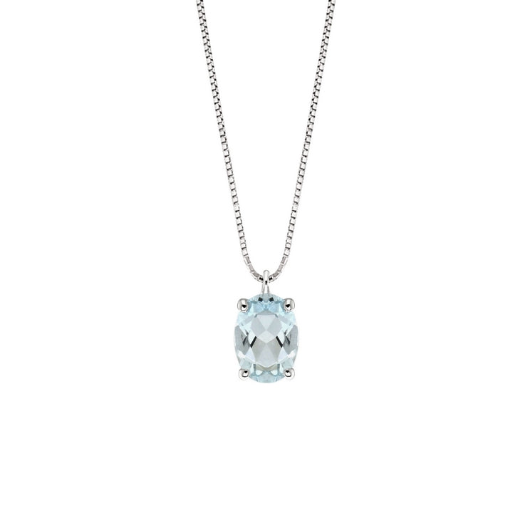 Collana Acquamarina 4x6